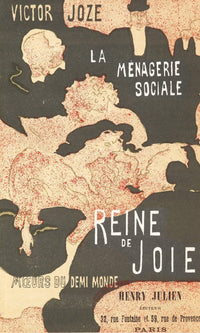 Cover For The Book Reine De Joie (Queen Of Joy) By Pierre Bonnard Fine Art Print