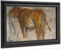 Cow By Edgar Degas Fine Art Print
