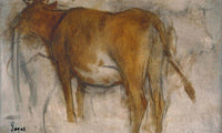 Cow By Edgar Degas Fine Art Print