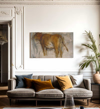 Cow By Edgar Degas Fine Art Print