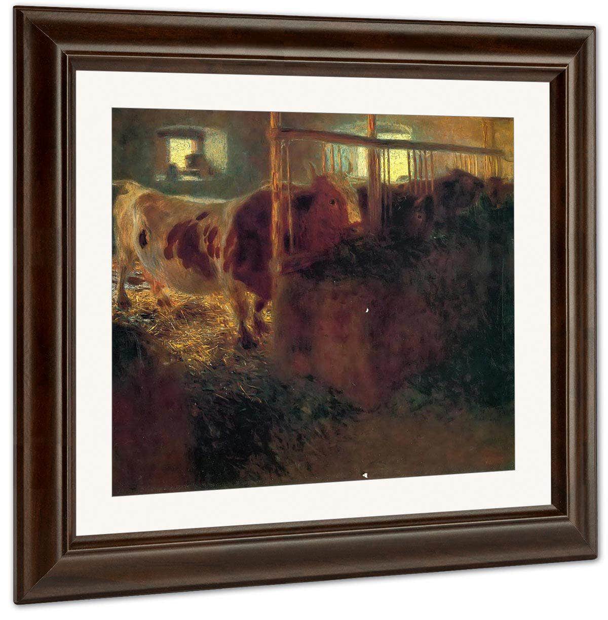 Cow Shed, 1899 By Gustav Klimt Fine Art Print
