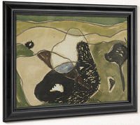 Cows In A Pasture By Arthur Dove Fine Art Print