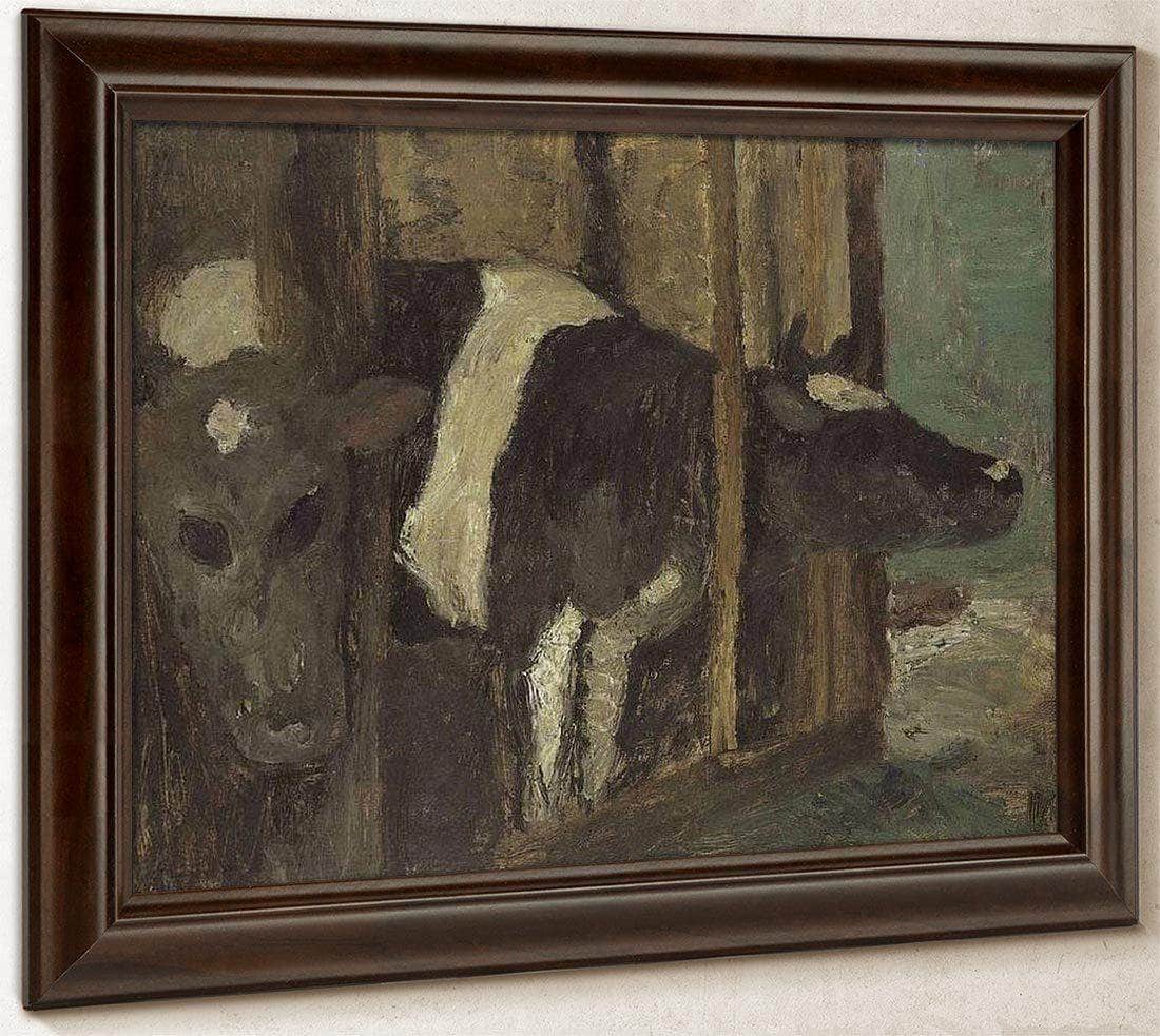 Cowshed By Paula Modersohn Becker Fine Art Print