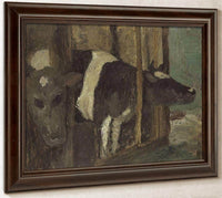 Cowshed By Paula Modersohn Becker Fine Art Print