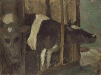 Cowshed By Paula Modersohn Becker Fine Art Print