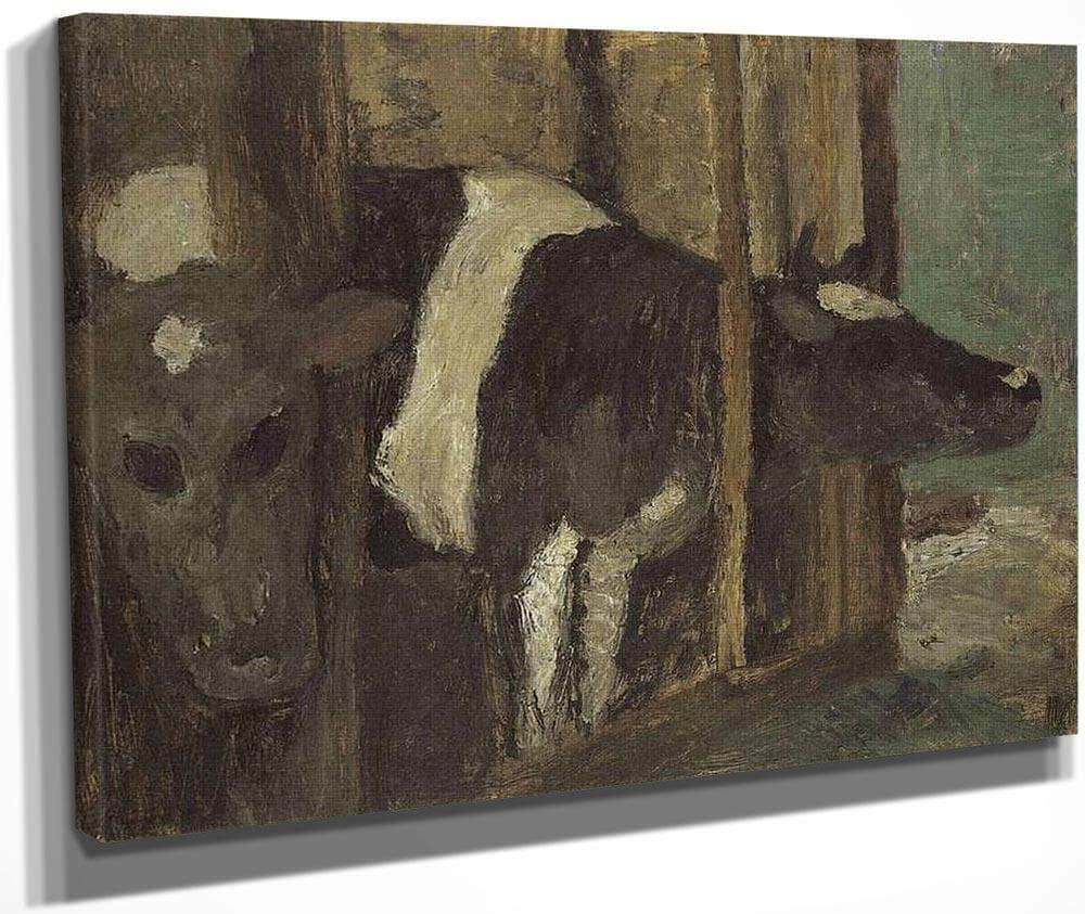 Cowshed By Paula Modersohn Becker Fine Art Print
