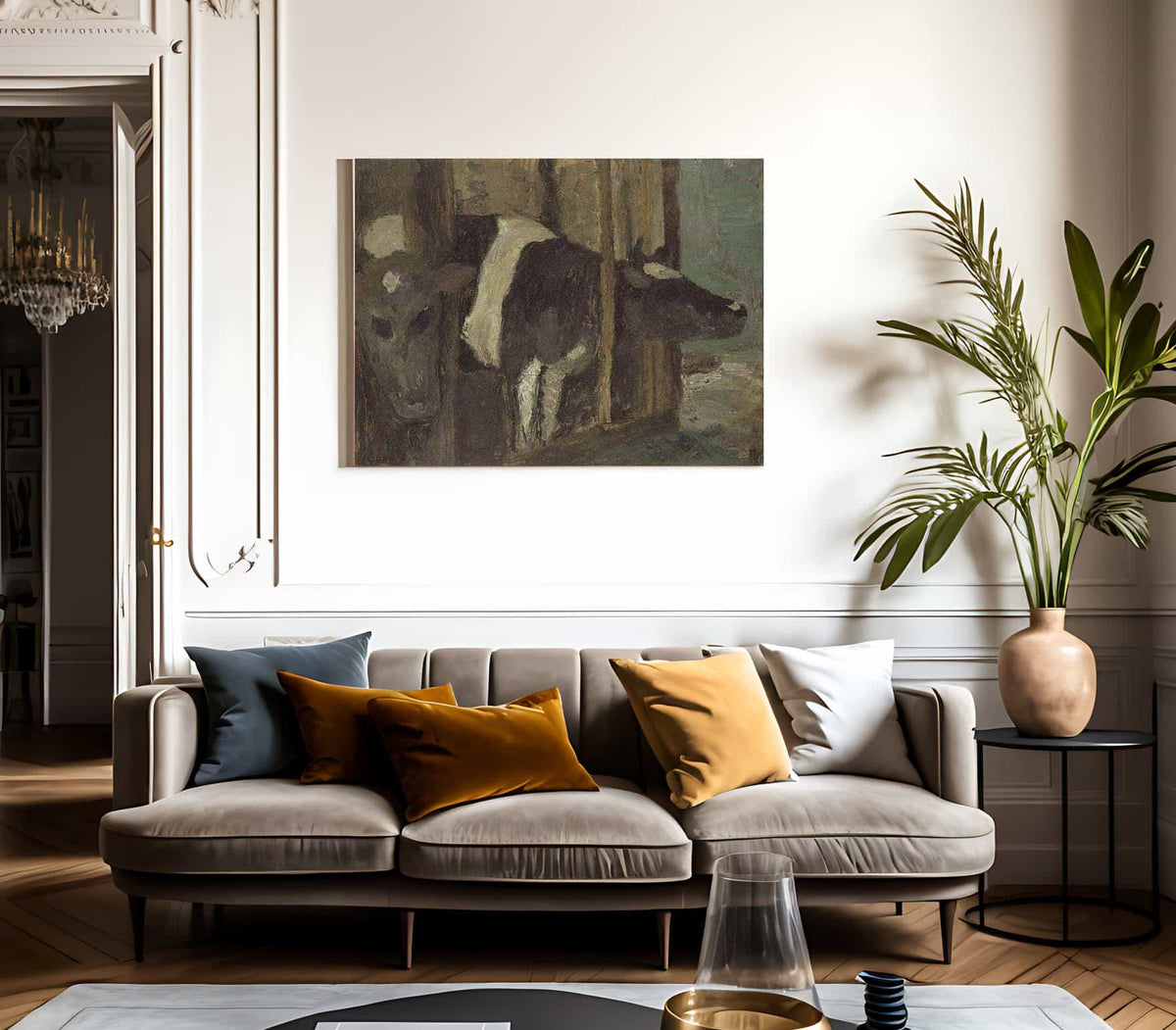 Cowshed By Paula Modersohn Becker Fine Art Print