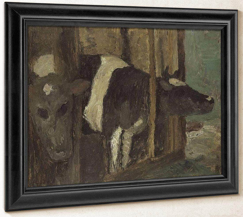 Cowshed By Paula Modersohn Becker Fine Art Print
