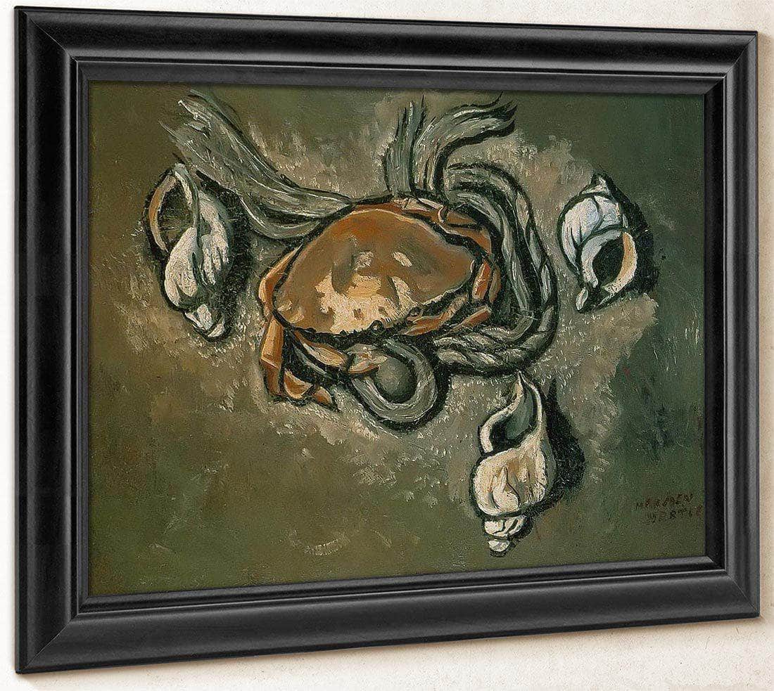 Crab Rope Seashells By Marsden Hartley Fine Art Print