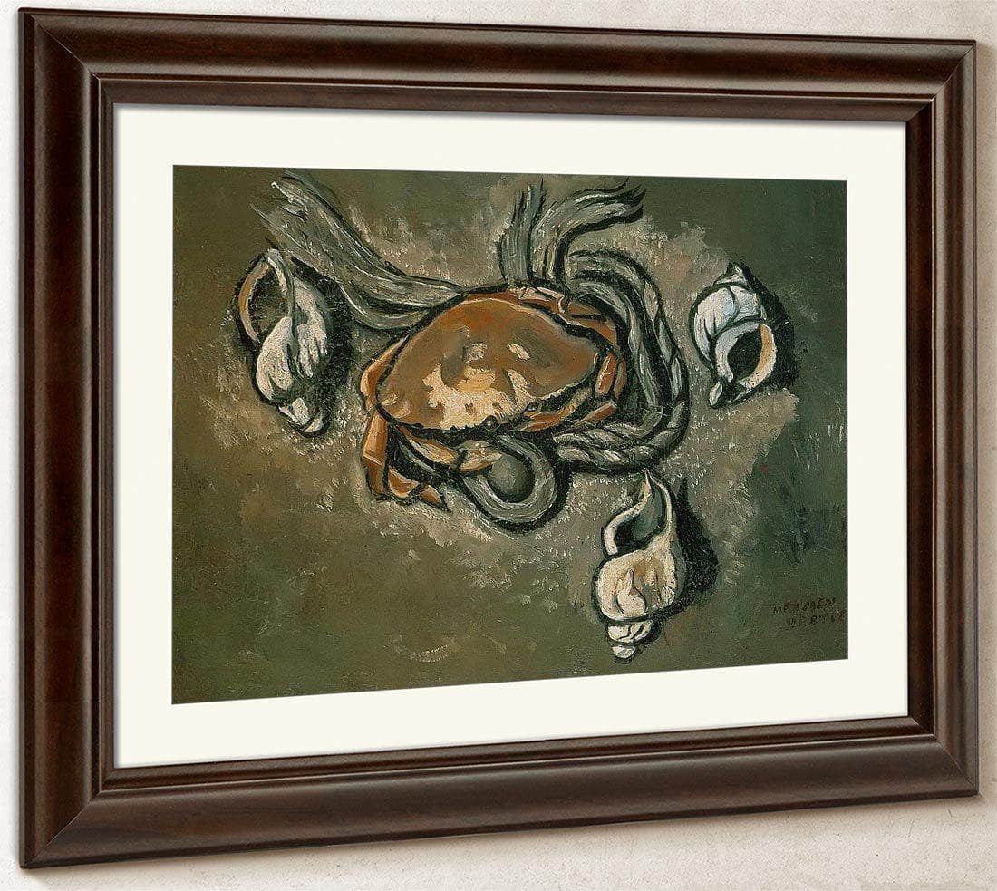 Crab Rope Seashells By Marsden Hartley Fine Art Print