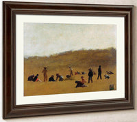Cranberry Pickers By Eastman Johnson Fine Art Print