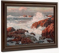 Crashing Waves By Edgar Payne Fine Art Print