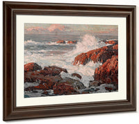 Crashing Waves By Edgar Payne Fine Art Print