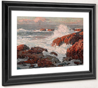 Crashing Waves By Edgar Payne Fine Art Print