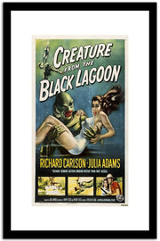 Creature From The Black Lagoon  Vintage Poster Fine Art Print