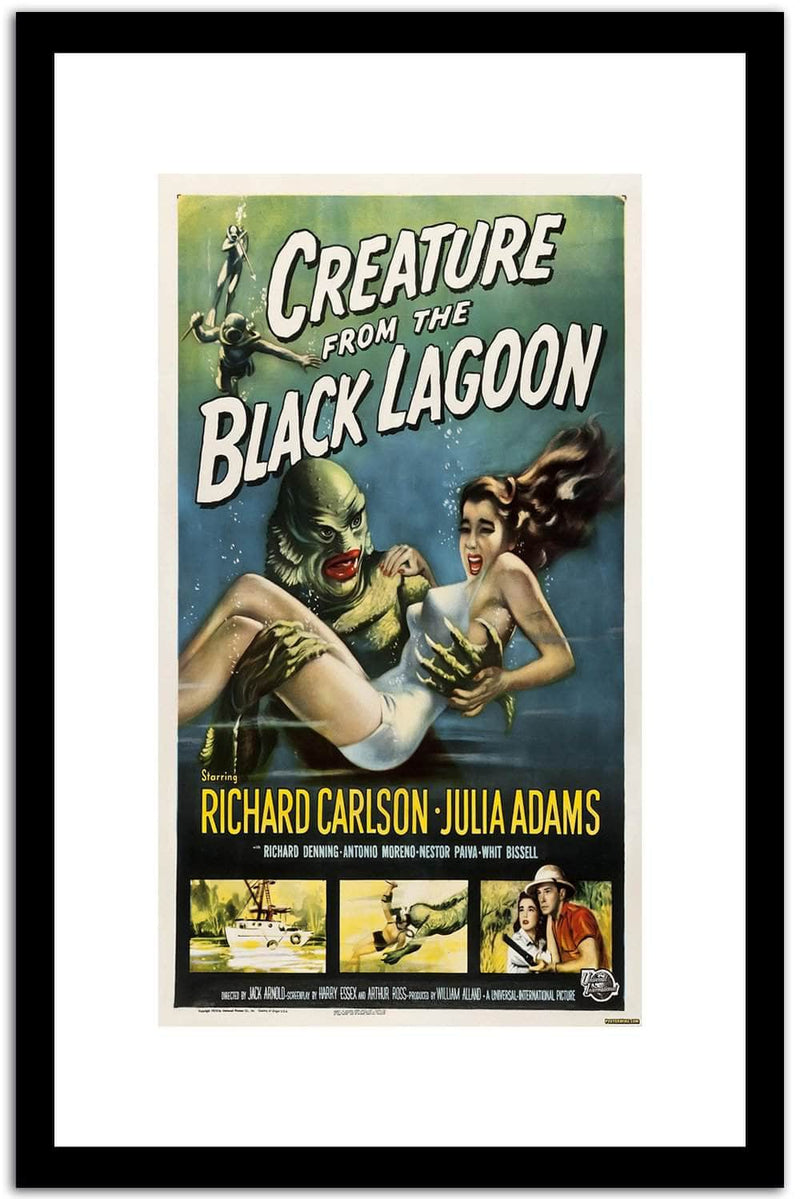 Creature From The Black Lagoon  Vintage Poster Fine Art Print