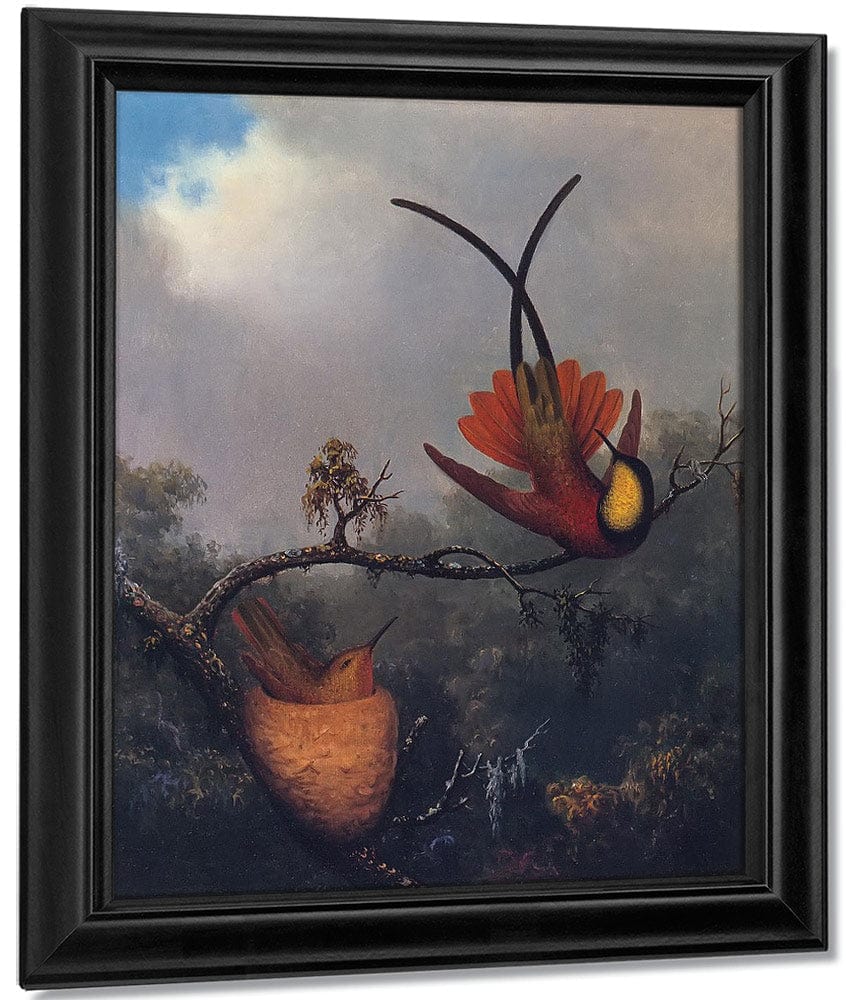 Crimson Topaz By Martin Johnson Heade Fine Art Print