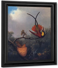 Crimson Topaz By Martin Johnson Heade Fine Art Print