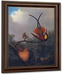 Crimson Topaz By Martin Johnson Heade Fine Art Print