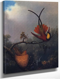 Crimson Topaz By Martin Johnson Heade Fine Art Print