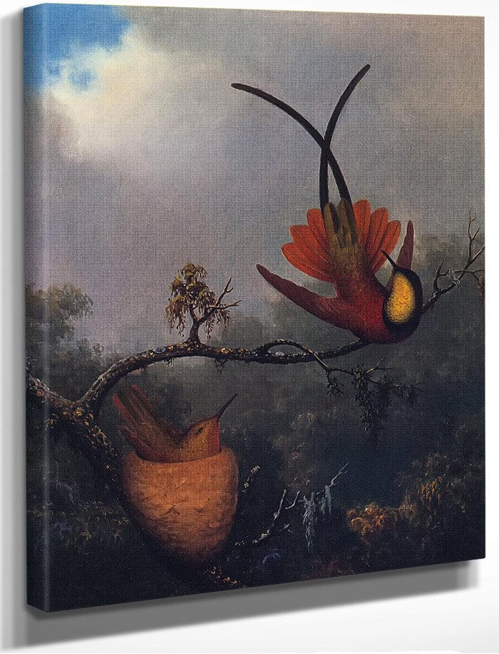 Crimson Topaz By Martin Johnson Heade Fine Art Print