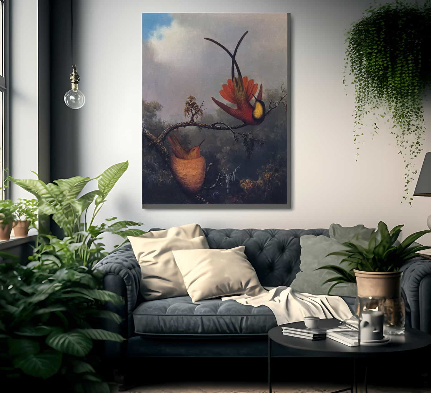 Crimson Topaz By Martin Johnson Heade Fine Art Print