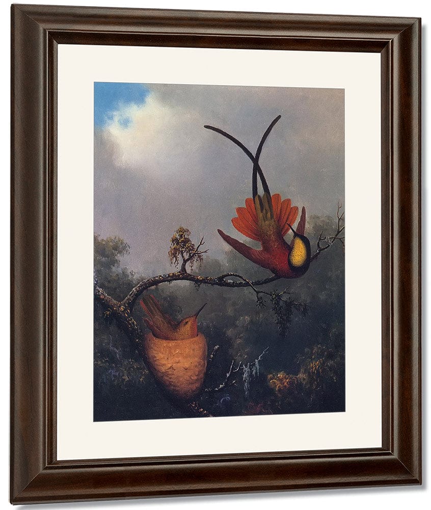 Crimson Topaz By Martin Johnson Heade Fine Art Print