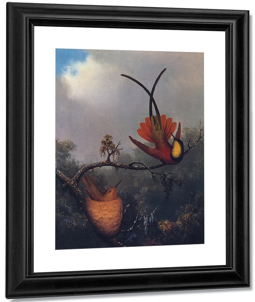 Crimson Topaz By Martin Johnson Heade Fine Art Print