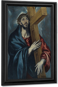 Crist Amb La Creu By El Greco Fine Art Print