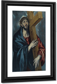 Crist Amb La Creu By El Greco Fine Art Print