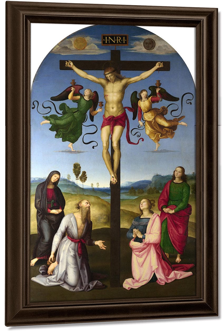 Crocefission By Raphael Sanzio Fine Art Print