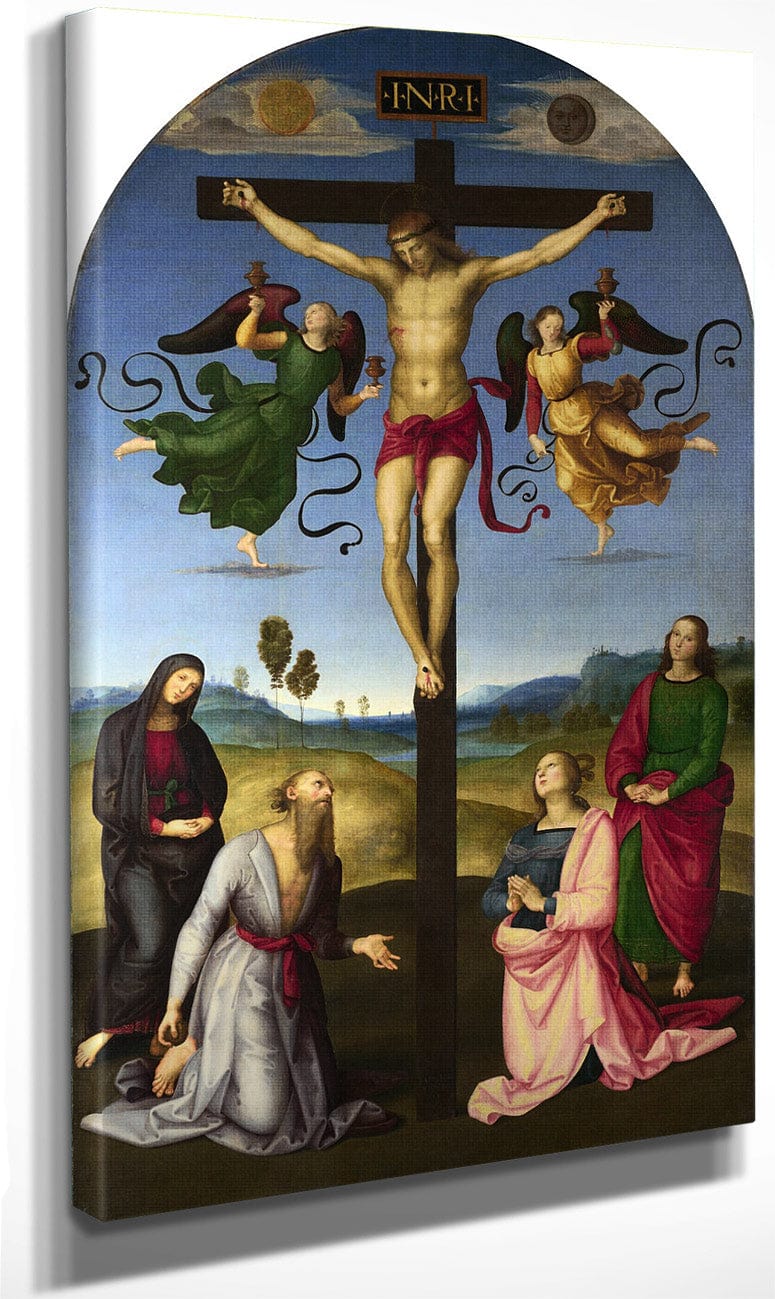 Crocefission By Raphael Sanzio Fine Art Print