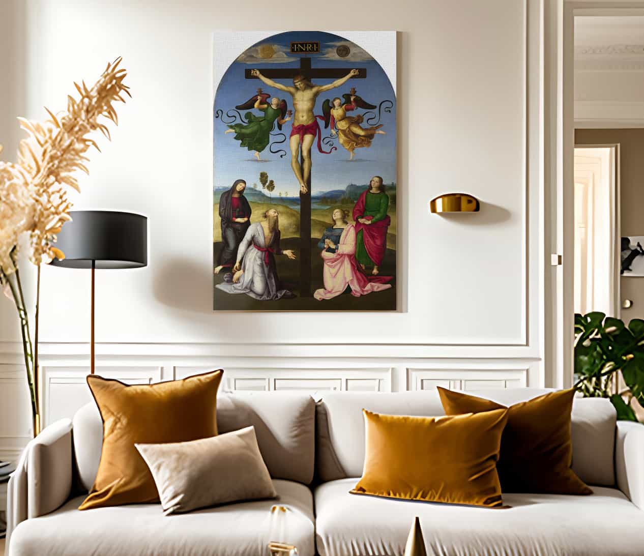 Crocefission By Raphael Sanzio Fine Art Print