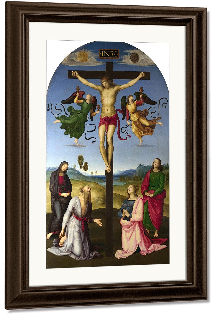 Crocefission By Raphael Sanzio Fine Art Print