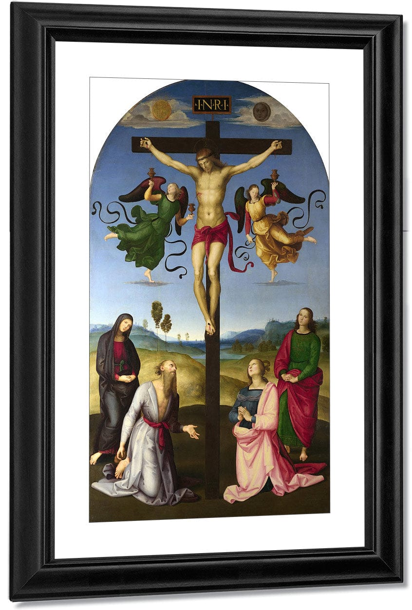 Crocefission By Raphael Sanzio Fine Art Print