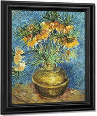 Crown Imperial Fritillaries In A Copper Vase By Vincent Van Gogh Fine Art Print