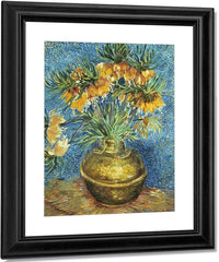 Crown Imperial Fritillaries In A Copper Vase By Vincent Van Gogh Fine Art Print