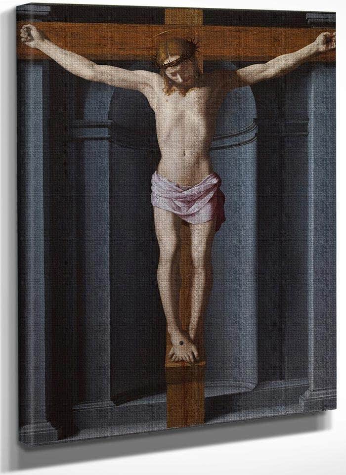 Crucified Christ 1545 145X115Cm Mannerism   Musee Des Beaux Arts Jules Cheret By Agnolo Bronzino Fine Art Print