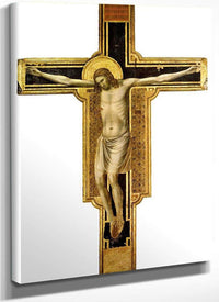 Crucifix Of The Malatesta Temple 1317 By Giotto Di Bondone Fine Art Print