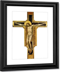 Crucifix Of The Malatesta Temple 1317 By Giotto Di Bondone Fine Art Print
