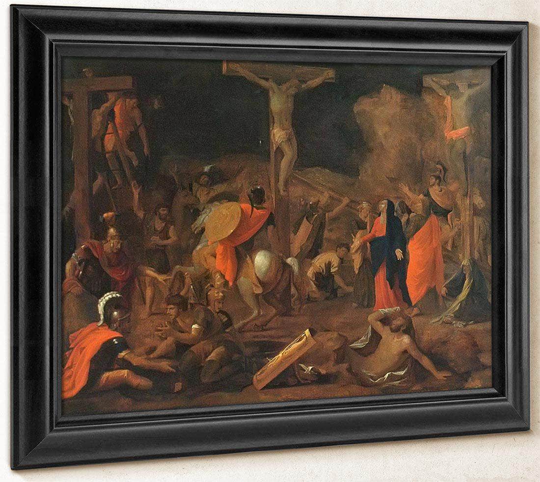 Crucifixion By Nicholas Poussin Fine Art Print