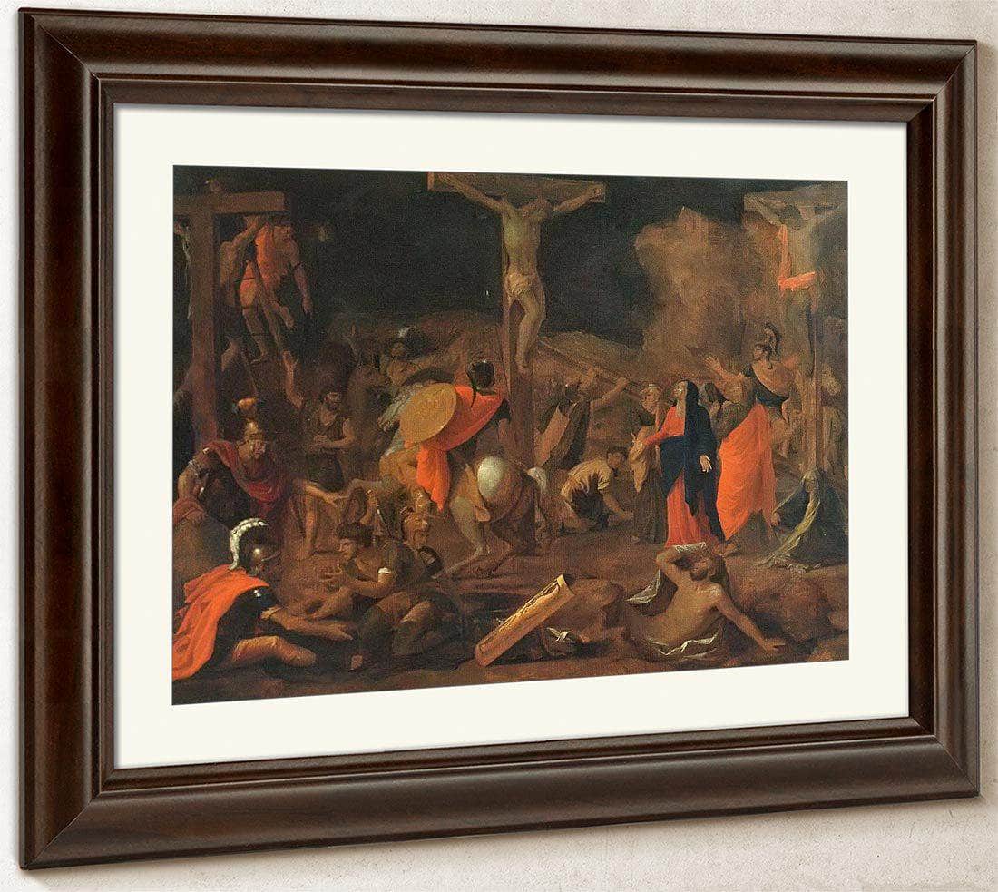 Crucifixion By Nicholas Poussin Fine Art Print
