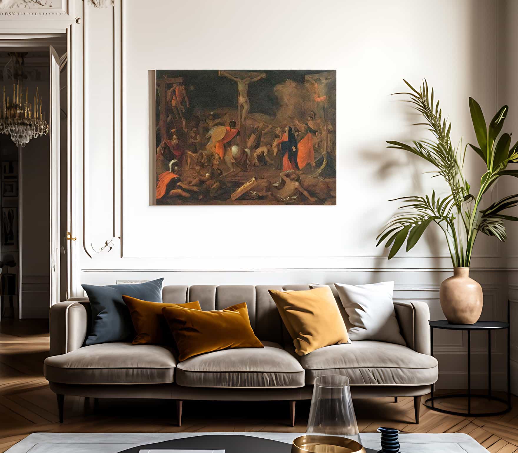 Crucifixion By Nicholas Poussin Fine Art Print