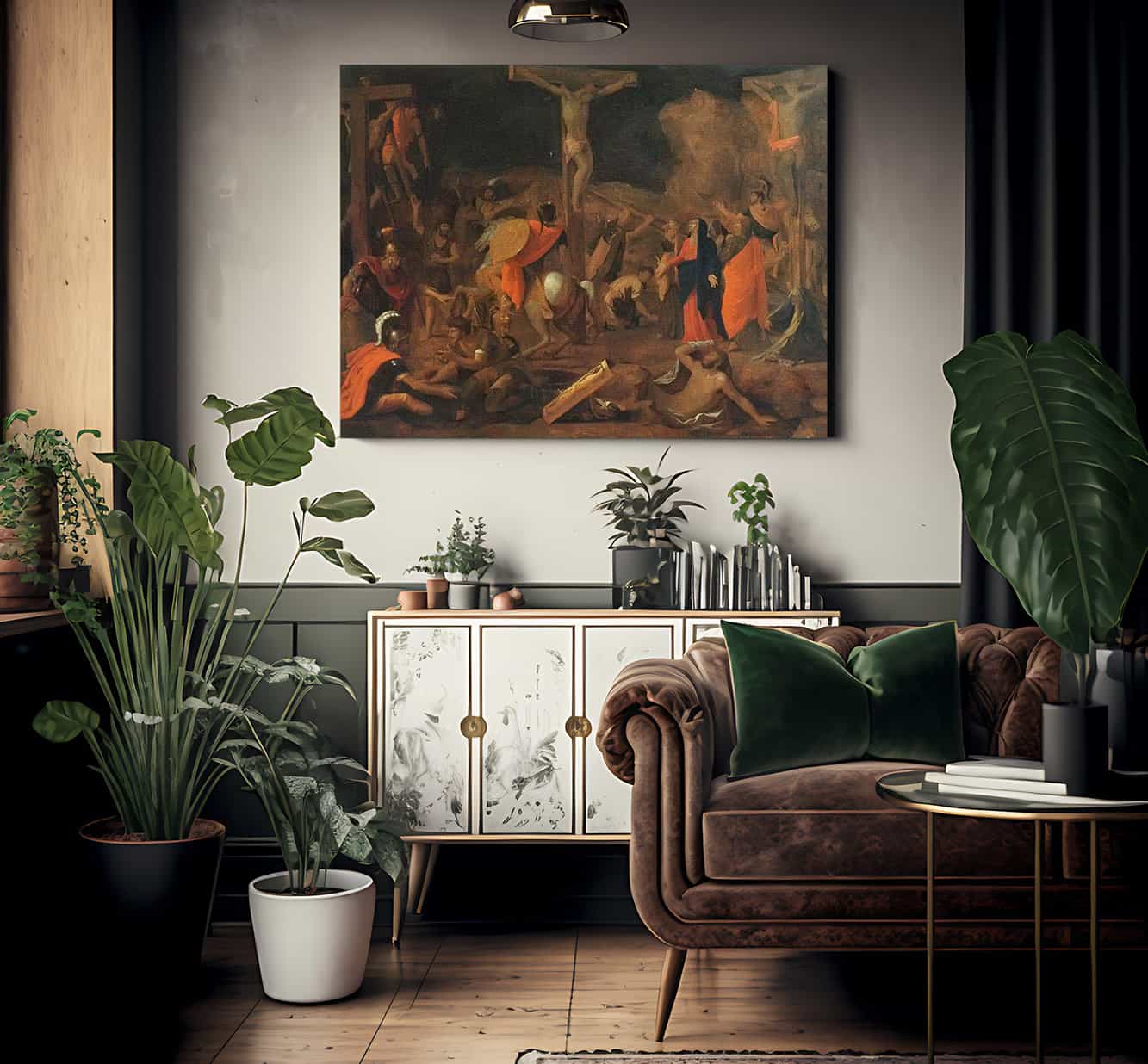 Crucifixion By Nicholas Poussin Fine Art Print