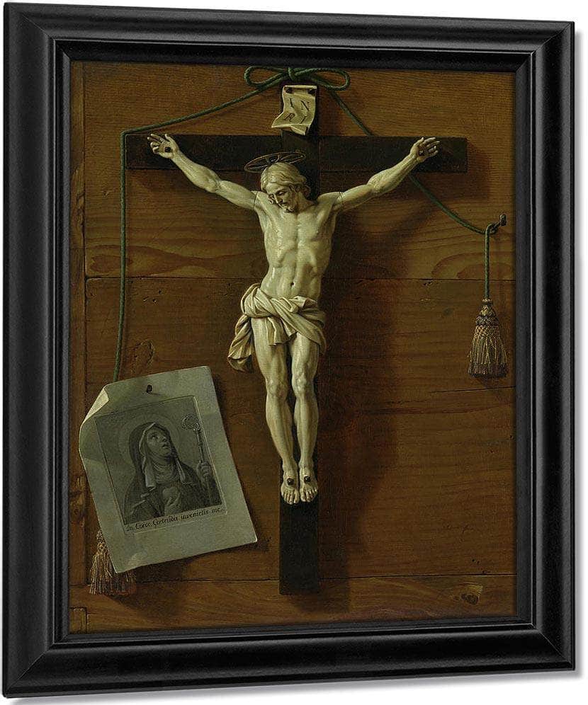 Crucifixion By Old Master Fine Art Print