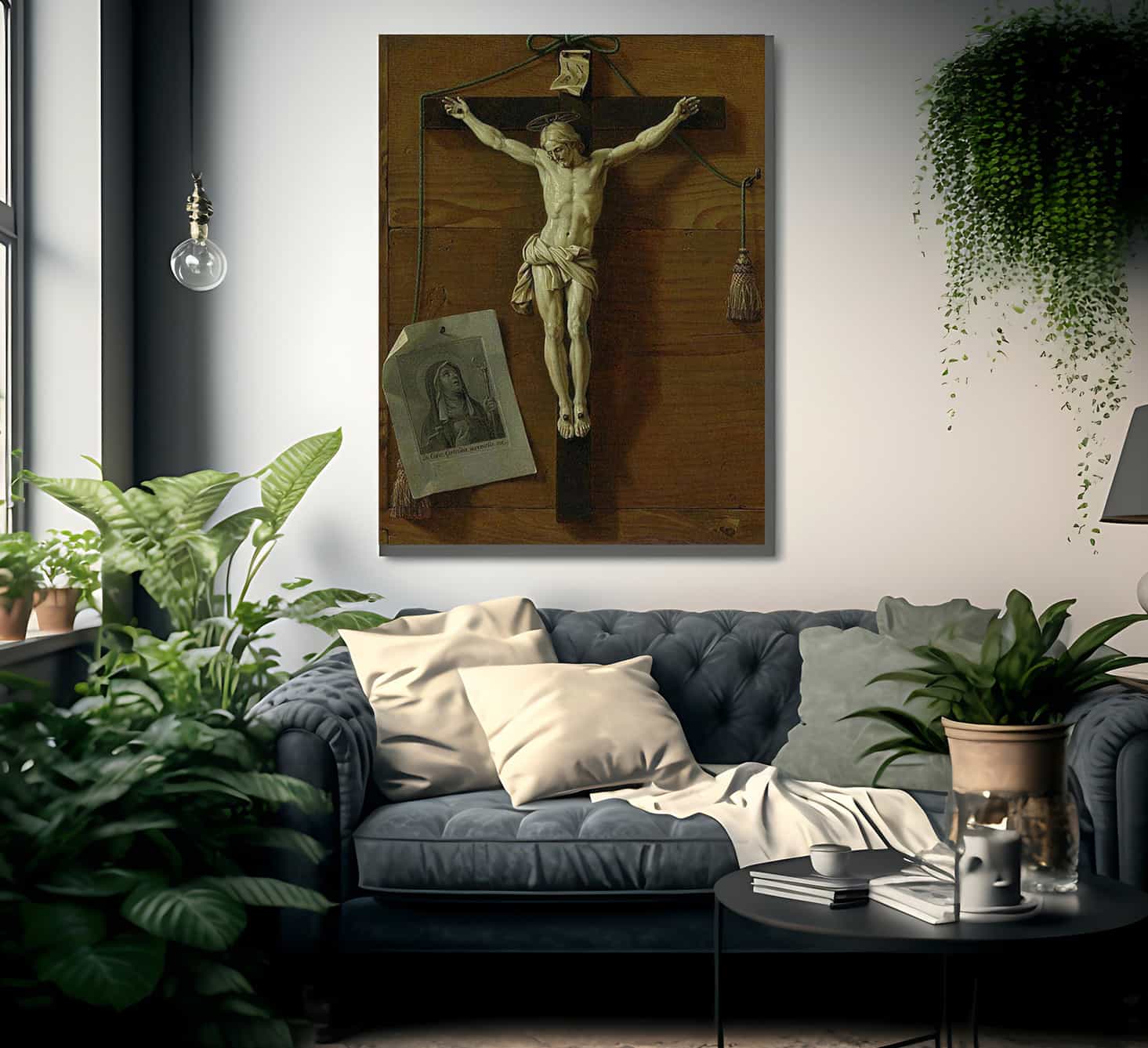 Crucifixion By Old Master Fine Art Print