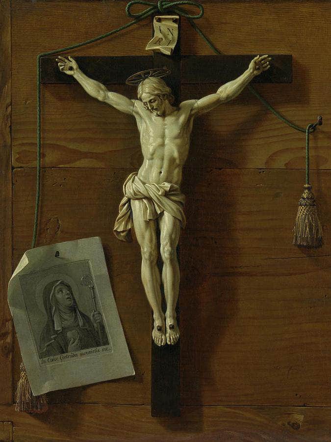 Crucifixion By Old Master Fine Art Print
