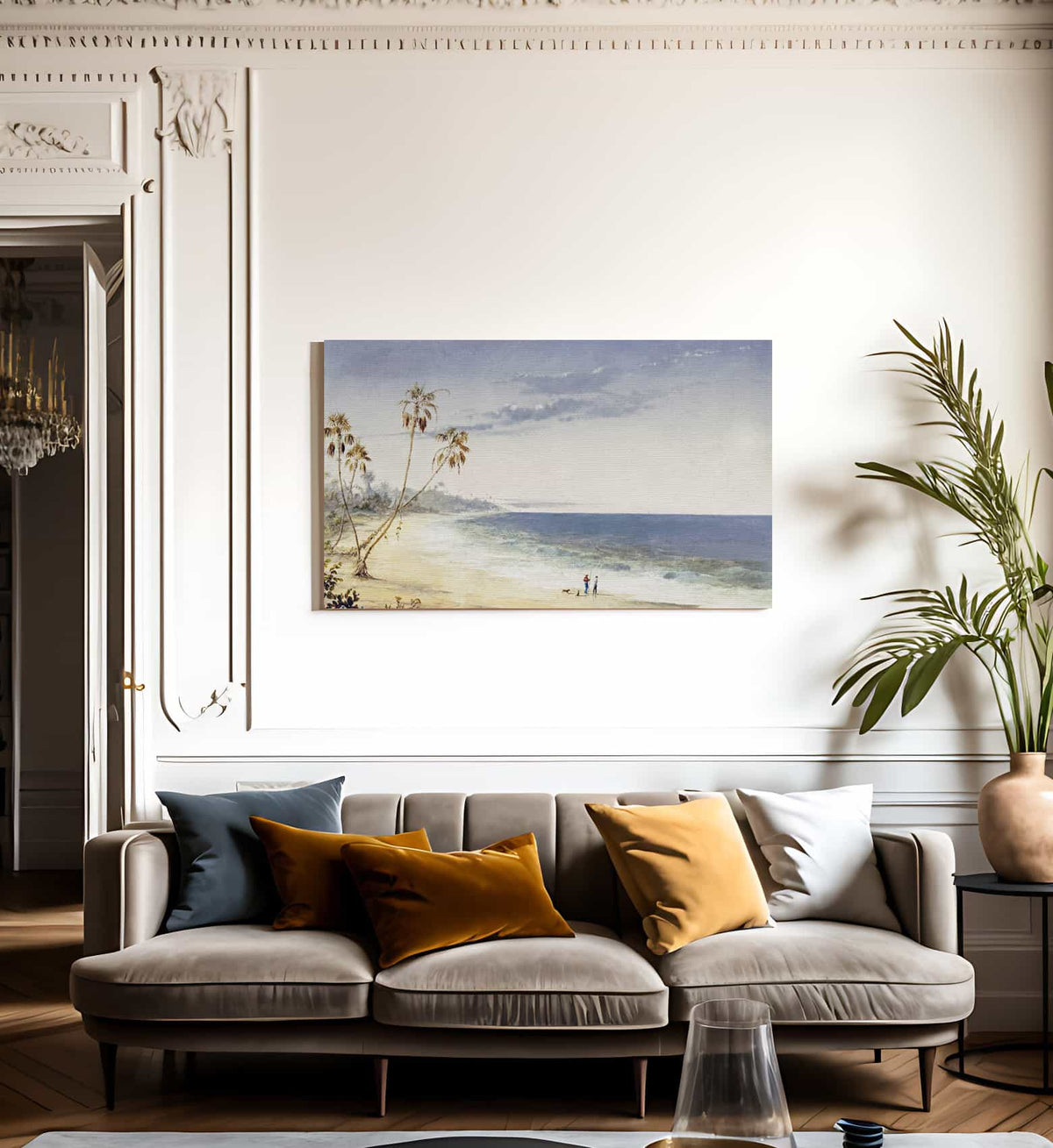 Cuban Landscape By Charles De Wolf Brownell Fine Art Print