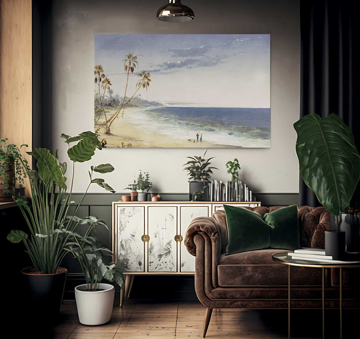 Cuban Landscape By Charles De Wolf Brownell Fine Art Print