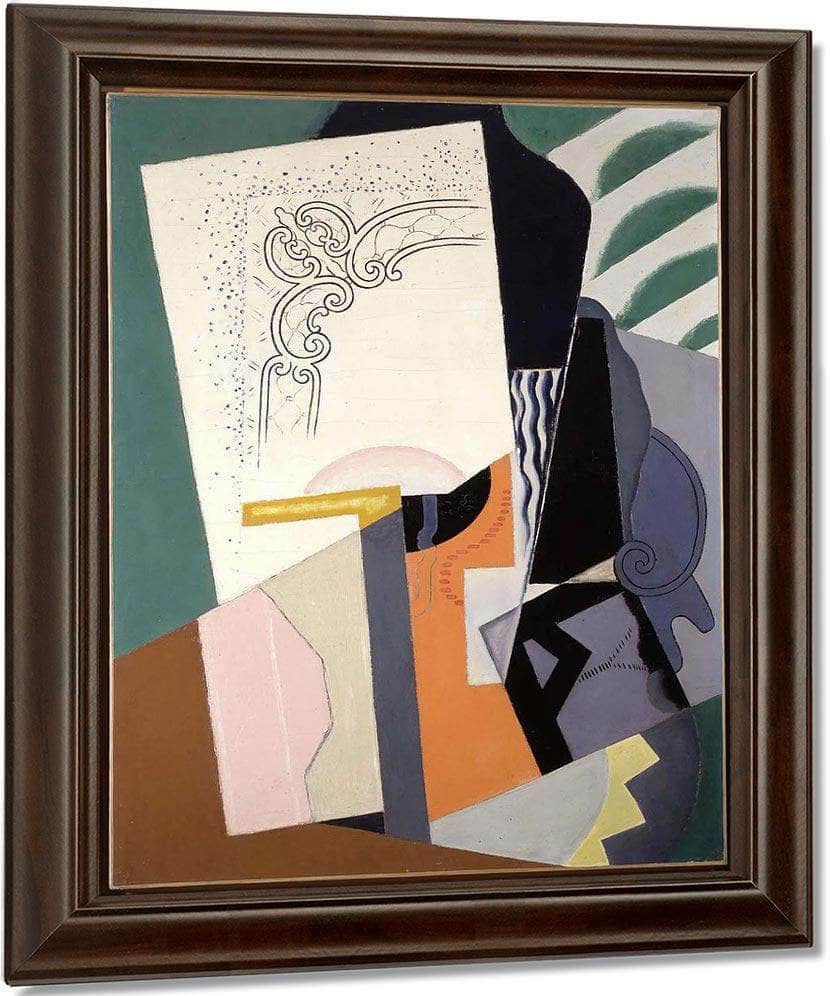 Cubist Composition 1919 By Maria Blanchard Fine Art Print
